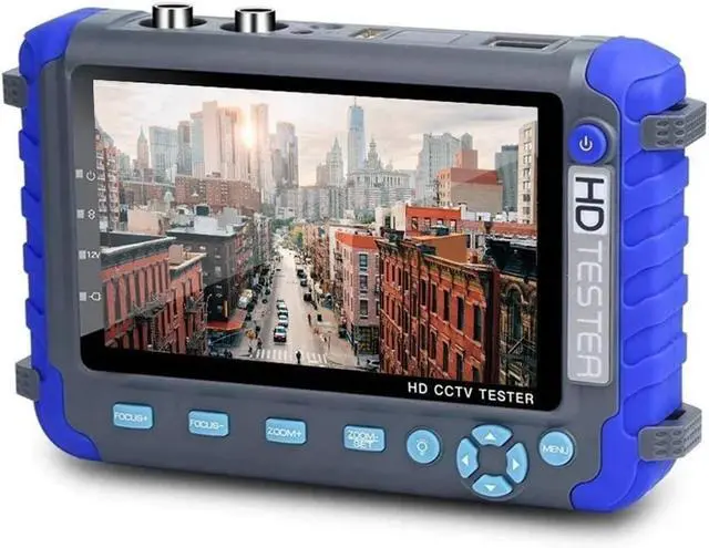 Main image of CCTV Tester 4K Camera Tester 5 Inch CCTV Monitor 8MP AHD/CVI/TVI CVBS Analog Support IP Camera