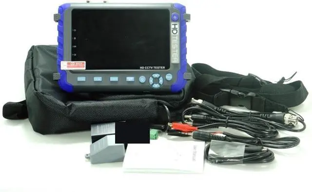 Alt view image 6 of 6 - CCTV Tester Professional CCTV Security Testing Tool IV8C 5 Inch TFT LCD 5MP AHD TVI 4MP CVI CVBS Camera Tester Monitor Support PTZ UTP Support IP Camera