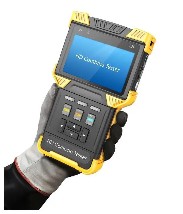 Alt view image 3 of 6 - CCTV Tester 4inch Touch Screen IPC CCTV Tester Monitor Multimeter H.264 .265 HD CVI/TVI/AHD Analog IP Camera DT-T71 Support IP Camera