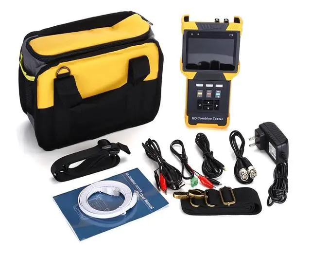Alt view image 6 of 6 - CCTV Tester 4inch Touch Screen IPC CCTV Tester Monitor Multimeter H.264 .265 HD CVI/TVI/AHD Analog IP Camera DT-T71 Support IP Camera