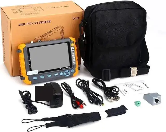 Alt view image 6 of 7 - CCTV Tester CCTV Tester Monitor Mini IV8W Portable Monitorfor Security Camera 8MP CVI TVI AHD VGA Tools Support IP Camera(IV5)