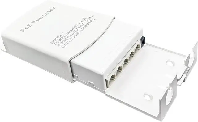 Main image of Repeater POE 5 Port POE Extender 4 Port Repeater 1000Mbps Waterproof Outdoor Indoor Network IP55 44-57V