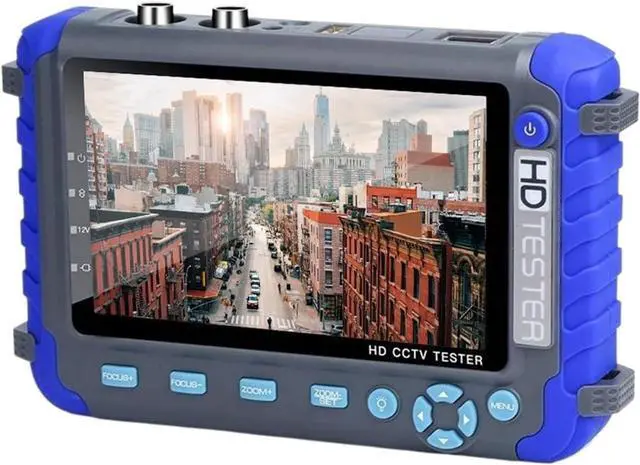 Main image of CCTV Tester 4K Camera Tester 5 Inch CCTV Monitor 8MP AHD/CVI/TVI CVBS Analog with VGA Input UTP CFTV Support IP Camera