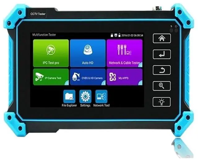 Main image of CCTV Tester 12MP IPC Tester 8MP/AHD/CVI/TV/SDI CCTV with VGA Input 5.4in Monitor for IP Camera CFTV Support IP Camera(IPC-5100C Plus)
