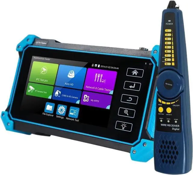 Main image of CCTV Tester IP CCTV Tester Monitor 5 in 1 IPC5100C Plus 4K 8MP CVI TVI AHD Analog VGA Input with Cable Tracer POE Support IP Camera(IPC5200C Plus)