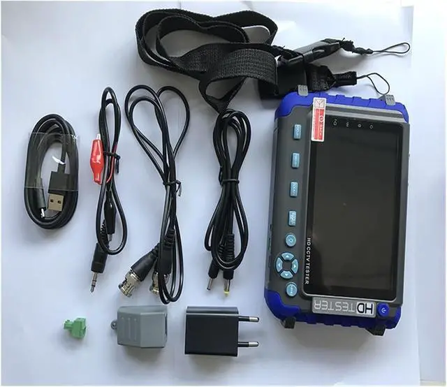 Alt view image 6 of 6 - CCTV Tester 8MP 4MP AHD TVI CVI CVBS Analog Security Camera Tester Monitor IV8C HD CCTV with PTZ UTP Cable Test Support IP Camera