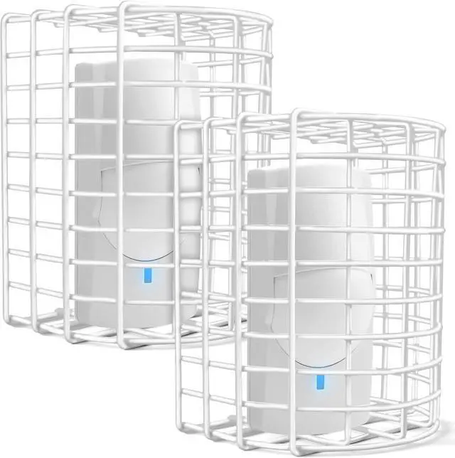 Main image of Blulu 2 Pcs Motion Detector Wire Cage, 7 x 5.8 x 4.5 Inch Steel Motion Detector Thermostat Damage Stopper Technology Protective Steel Wire Guard