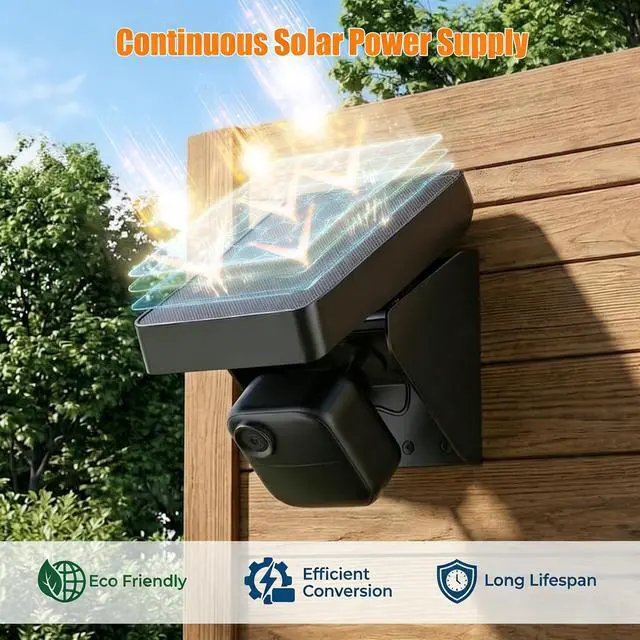 Alt view image 3 of 7 - Solar Panel for Blink Outdoor 2K+/4(4th Gen)/XT3(3rd Gen) and XT/XT2 Camera