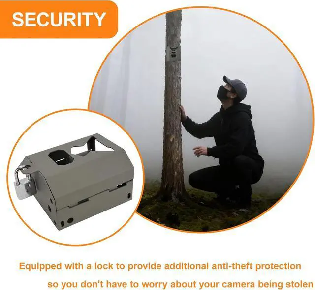 Alt view image 4 of 6 - 2-Pack Trail Camera Lock Box for Flex-M, Flex G-36 and Flex-S Cameras, Anti-Theft and Damage Resistant