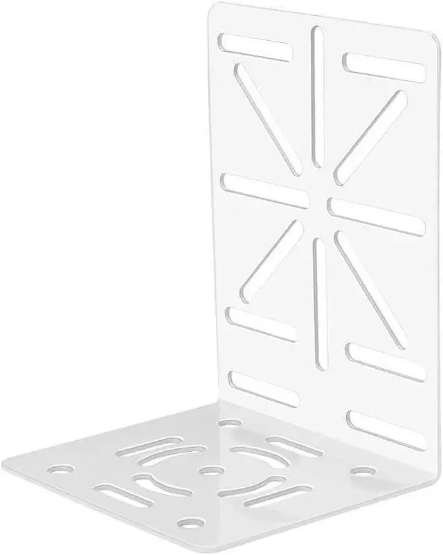 Alt view image 3 of 7 - 2-in-1 L-Shaped Wall/Hoop Mount with 2 Duckbill Brackets & L-Shaped Adapter - Fits Cameras + Solar Panels, Adjustable for 7.8in Poles, Indoor/Outdoor Heavy-Duty Use