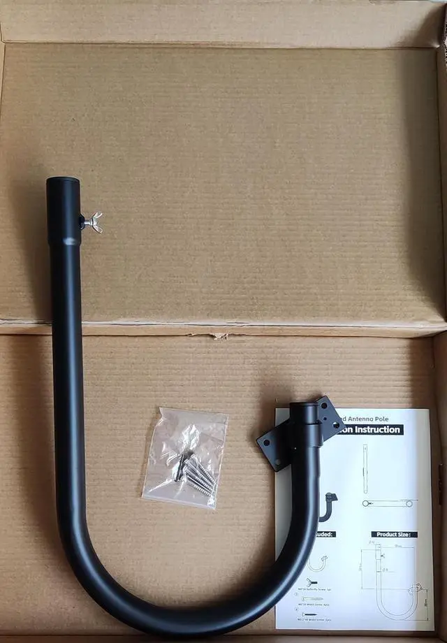 Alt view image 4 of 6 - Mount (J Pole, J Mount, Antenna Mount)