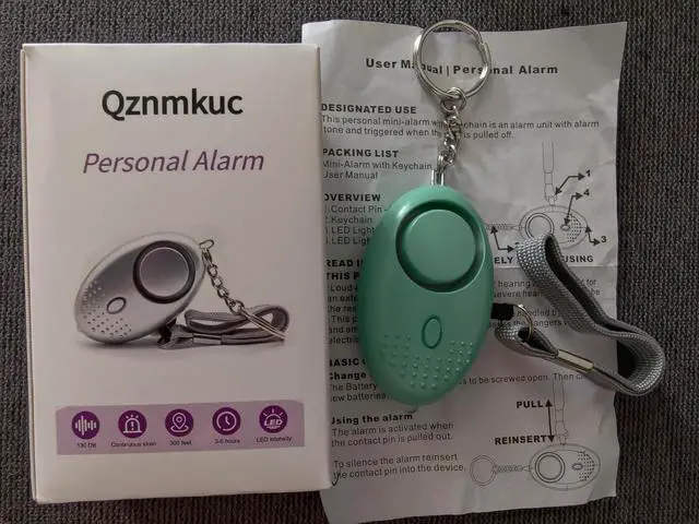 Alt view image 7 of 7 - 20 Pack Personal Alarms for Women, Keychain Sound Safety Alarm, Portable Personal Alarms Bulk for Travel & Home