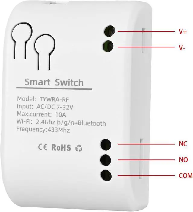 Alt view image 6 of 7 - 600lbs Magnetic Door Lock Access Control Kit with WiFi & 433MHz Remote, Tuya Smart App Control, 280KG Electromagnetic Lock with ZL Bracket for in-Swing Door