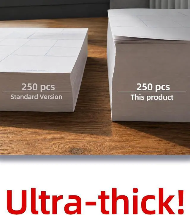 Alt view image 2 of 7 - prismite Fingerprint Cards, Heavy Weight, Applicant FD-258 (250 Pack)