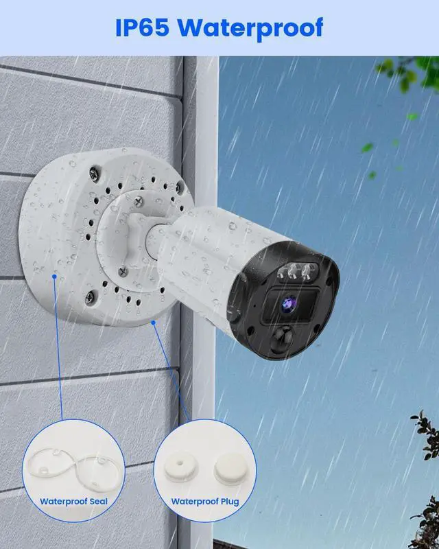 Alt view image 7 of 7 - Universal Security Camera Junction Box, Metal Hide Cable Junction Boxes