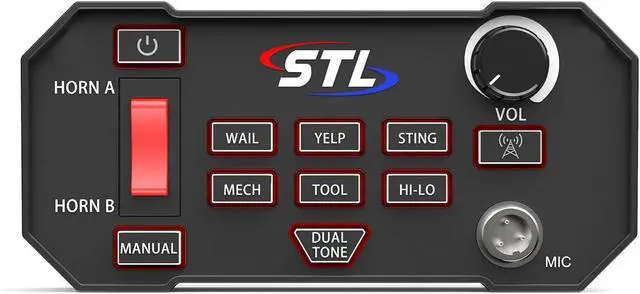 Alt view image 4 of 7 - SpeedTech Lights Boss Elite 200W Siren System with Horn and PA Mic