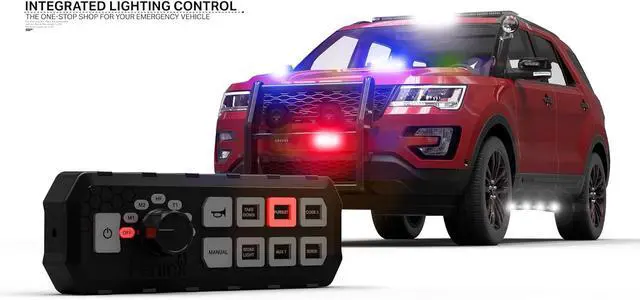 Alt view image 2 of 6 - Feniex Typhoon Full Function 200 W Siren Controller