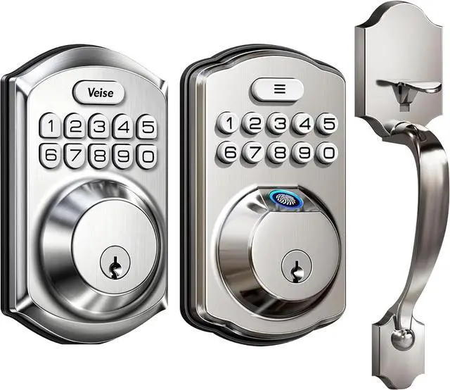 Main image of Veise Fingerprint Door Lock Set + Veise Keyless Entry Door Lock with Keypad
