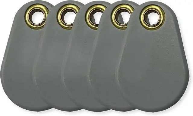 Main image of PKT-10X Pack of 5 Proximity Key Fobs, 125 kHz RFID Access Control Tags, Compatible with PXL-250 & PXL-500 Controllers