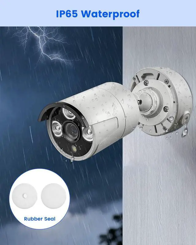 Alt view image 7 of 7 - Metal Universal Security Camera Junction Box, Cable Management Box