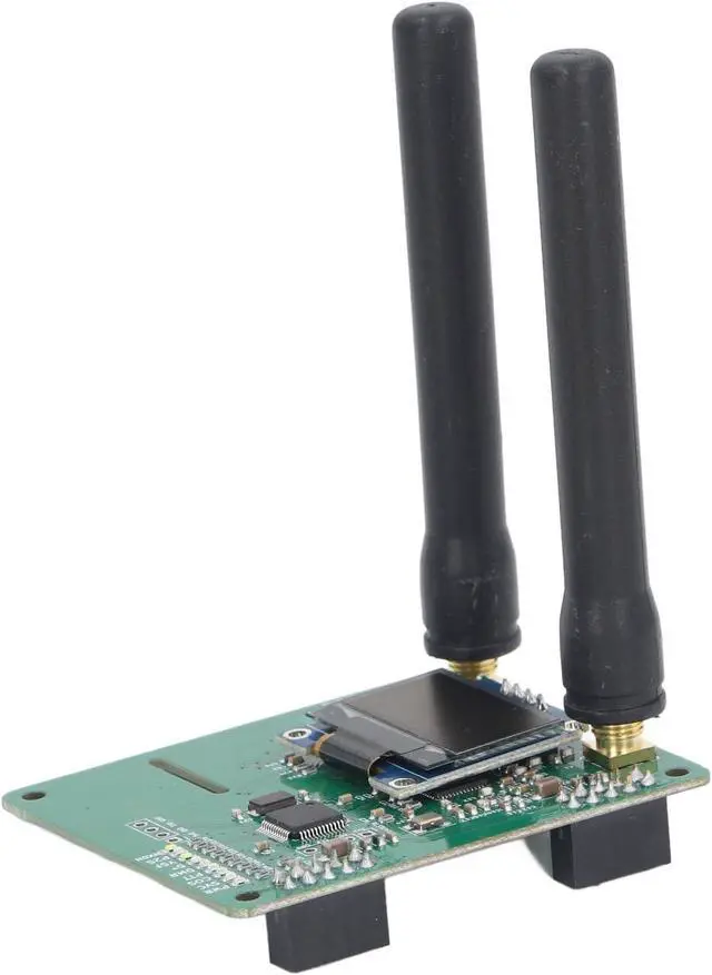 Alt view image 5 of 7 - Organic LED Dual Antenna Access Point Module for DMR YSF NXDN SLOT1 SLOT2, High Performance UHF VHF Dual Hat Plate for Pi, 32-bit Arm Processor,