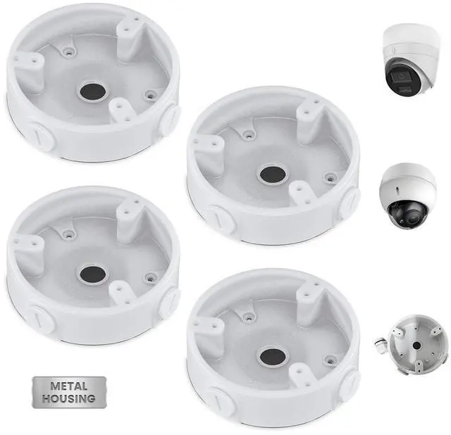 Main image of KU-PFA137 Aluminum Security Camera Junction Box for Dah Dome Cameras