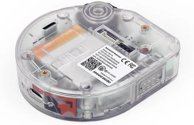 Alt view image 4 of 6 - 1pc SenseCAP Watcher W1-A Physical AI Agent, Clear Enclosure, Compatible with Home Assistant