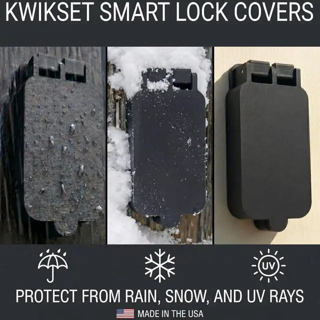 Alt view image 2 of 7 - Smart Lock Cover for Kwikset Halo Keypad WiFi Enabled Smart Lock