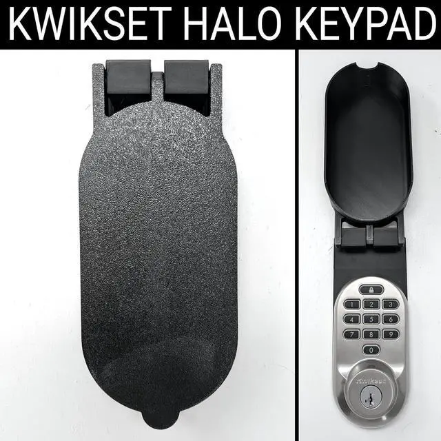 Alt view image 3 of 7 - Smart Lock Cover for Kwikset Halo Keypad WiFi Enabled Smart Lock