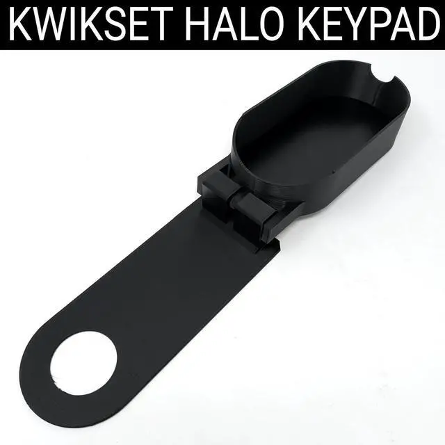 Alt view image 5 of 7 - Smart Lock Cover for Kwikset Halo Keypad WiFi Enabled Smart Lock
