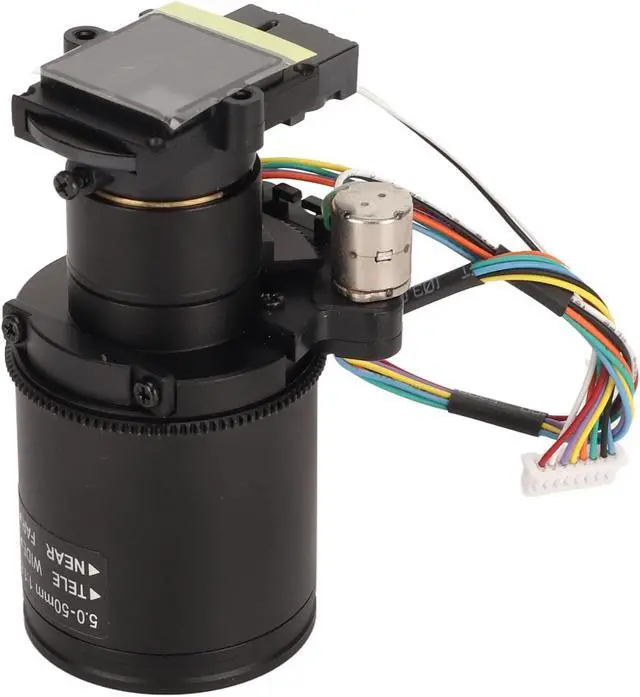 Alt view image 7 of 7 - Motorized Zoom Lens 2MP HD IR Camera Lens with Autofocus 5-50mm Aluminum Alloy /2.7in Image Format IR Function