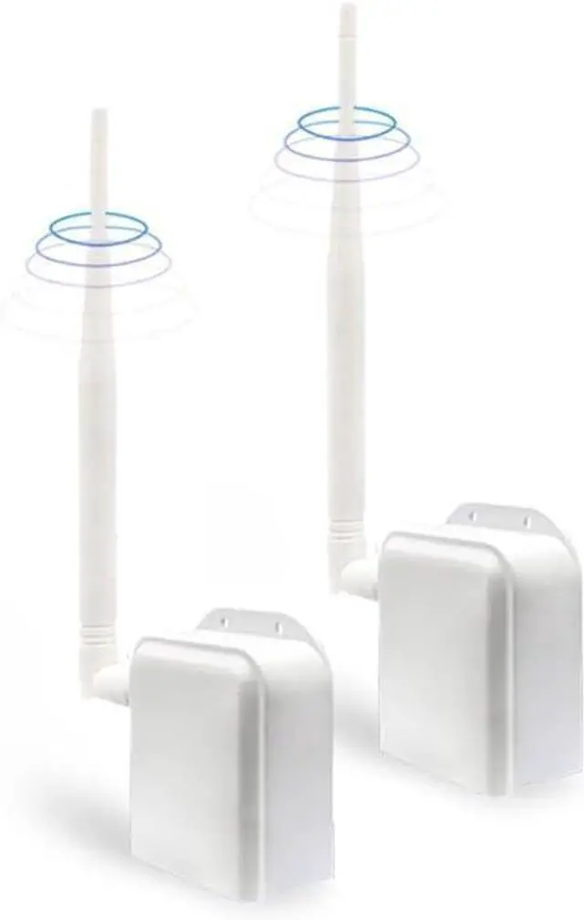 Main image of Long Range Wireless Bridge, 2.4GHz, 20DBi Antenna, 2600ft Outdoor Range, Ethernet Port