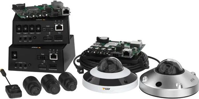 Alt view image 5 of 5 - Axis F Series F4105-SLRE Monitoring Unit