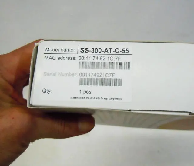 Alt view image 3 of 6 - Airtight Networks 802.11n POE Access Point SS-300-AT-C-55
