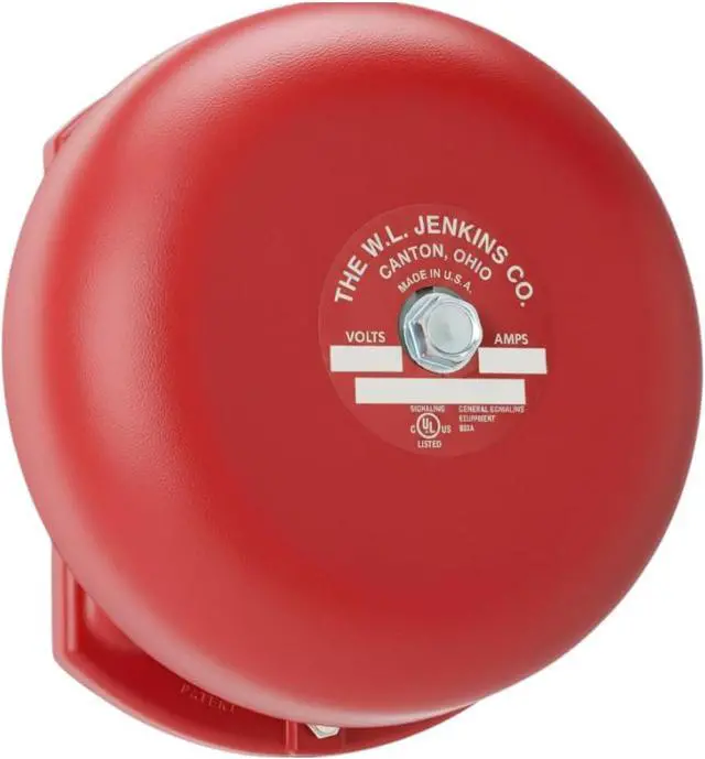 Alt view image 4 of 7 - Supering Bell Vibrating Bell, Gray or Red, 12V DC, Indoor 4.25 to 10 Inches (Gray, 8")
