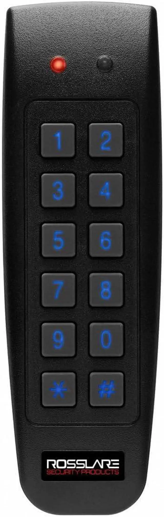 Main image of Rosslare AYC-G60 Mullion Backlit goPROX and PIN Reader, Convertible Reader Controller, 125 kHz HID and EM, IP65, Wiegand 26-Bit, Clock and Data