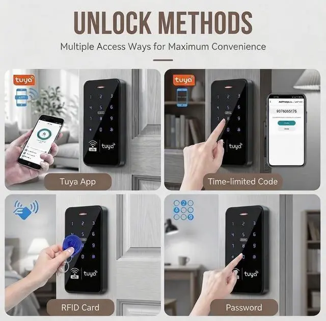 Alt view image 2 of 7 - Tuya WiFi Smart Access Control Kit
