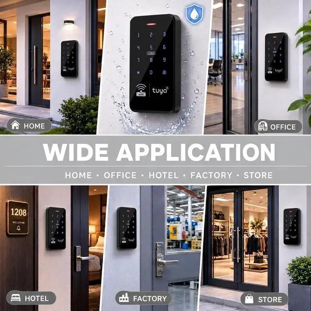 Alt view image 5 of 7 - Tuya WiFi Smart Access Control Kit
