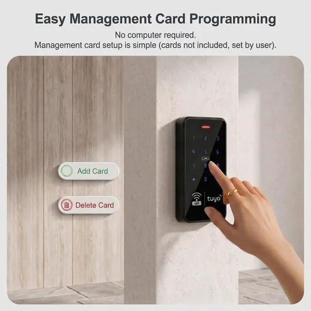 Alt view image 6 of 7 - Tuya WiFi Smart Access Control Kit
