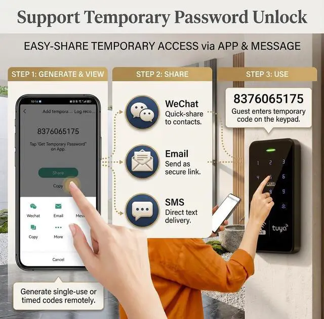 Alt view image 7 of 7 - Tuya WiFi Smart Access Control Kit