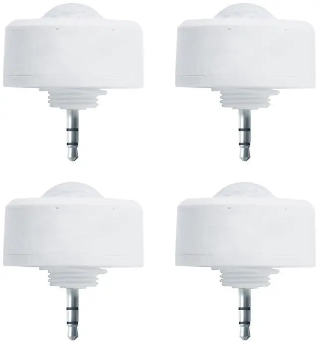 Main image of Ceiling Sensor PIR Occupancy Motion Detector for LED Linear High Bay Light, 40 FT Ceiling and 50 FT Wall Mount Detection Diameter, Commercial/Industrial Grade, 4 Pack