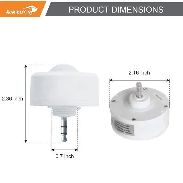 Alt view image 4 of 6 - Ceiling Sensor PIR Occupancy Motion Detector for LED Linear High Bay Light, 40 FT Ceiling and 50 FT Wall Mount Detection Diameter, Commercial/Industrial Grade, 4 Pack