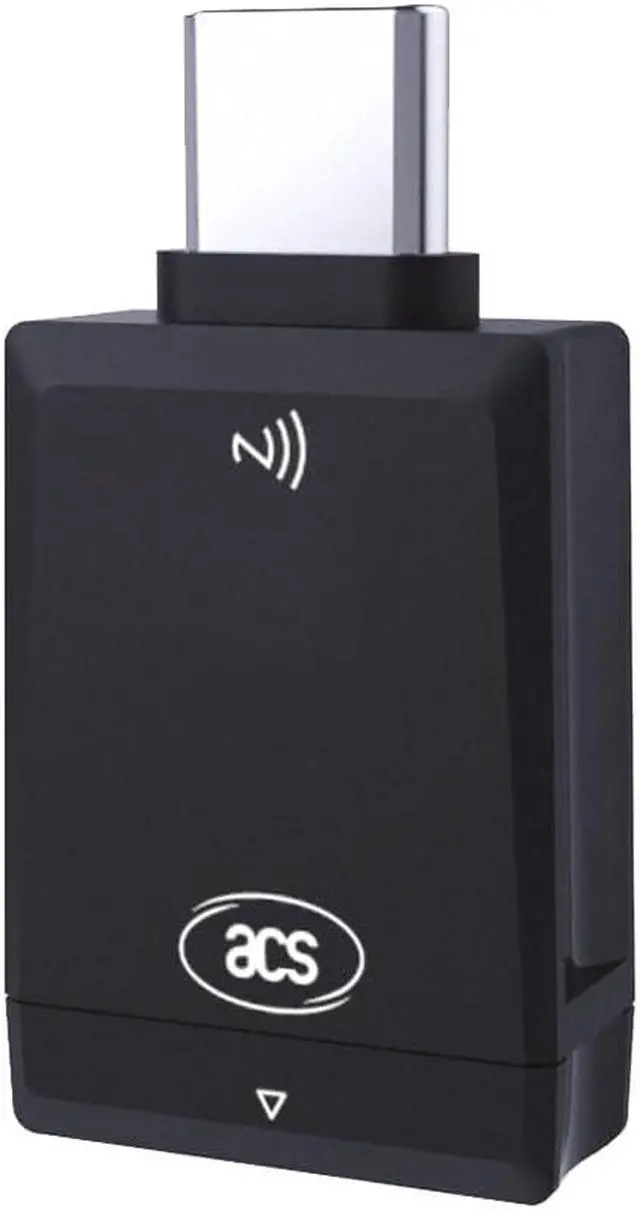 Alt view image 3 of 6 - ACS PocketKey+ Bio FIDO2 Security Key with Fingerprint Sensor, USB-C & NFC Passwordless Authentication Token, Biometric Passkey Authenticator for Windows, Mac, Android, iPhone
