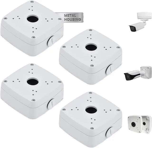 Main image of KU-PFA121 Aluminum Security Camera Junction Box for Dah Bullet Cameras
