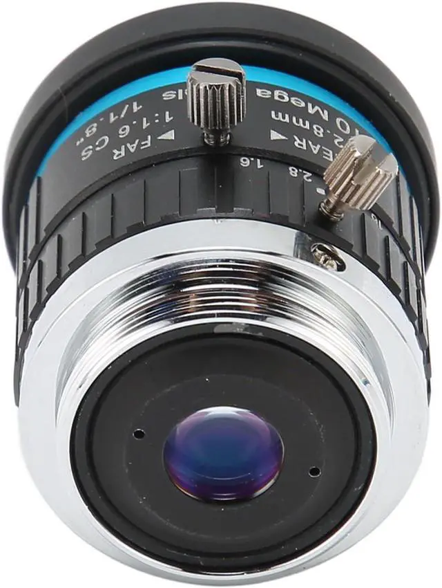 Alt view image 4 of 7 - Yinhing Cs Mount 10Mp 2.8Mm Length Lens with Manual and Low Distortion for High Performance CCTV Security and Industrial Cameras