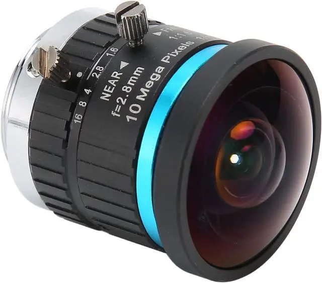 Alt view image 7 of 7 - Yinhing Cs Mount 10Mp 2.8Mm Length Lens with Manual and Low Distortion for High Performance CCTV Security and Industrial Cameras