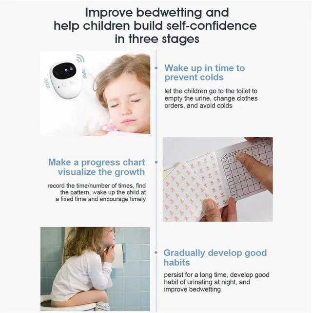 Alt view image 6 of 6 - Wireless Bedwetting Alarm (White)