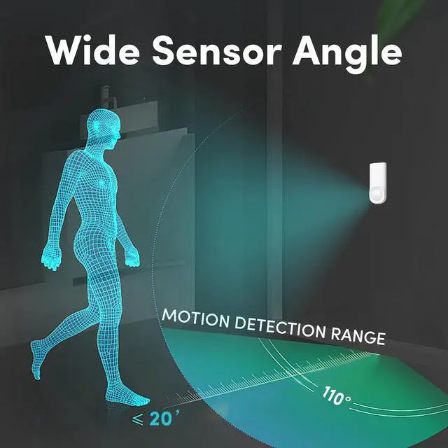 Alt view image 6 of 7 - Kangaroo Motion + Door & Window Detector,Dual Detection Security Sensor,Base on Wi-Fi,No Hub Required,Sends Alerts to Phone,Battery Power,Easy Installation. (3 Pack)