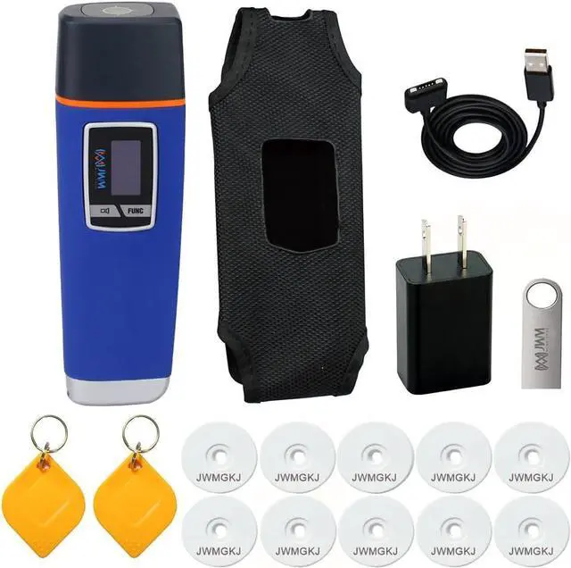 Main image of JWM RFID Guard Tour System with Fingerprint, Flashlight, Voice Prompt