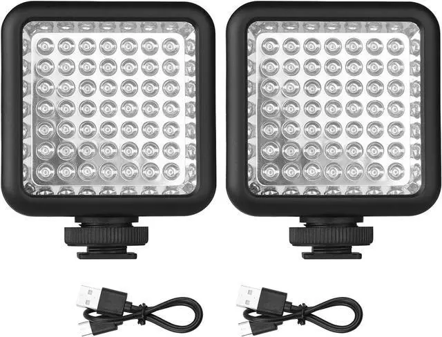 Main image of IR Night Light, 49 High Power LEDs 850nm Wavelength Up to 20m Illumination for Wildlife Observation Security Monitoring, with 3 Cold Shoe Mounts USB C Rechargeable Battery